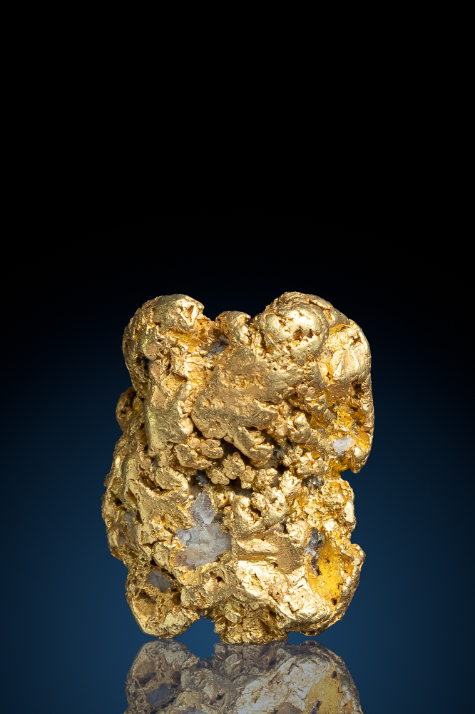 (image for) Chunky Faceted Rare Gold Nugget